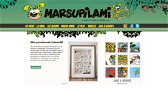 Desktop Screenshot of marsupilami.com
