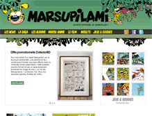 Tablet Screenshot of marsupilami.com